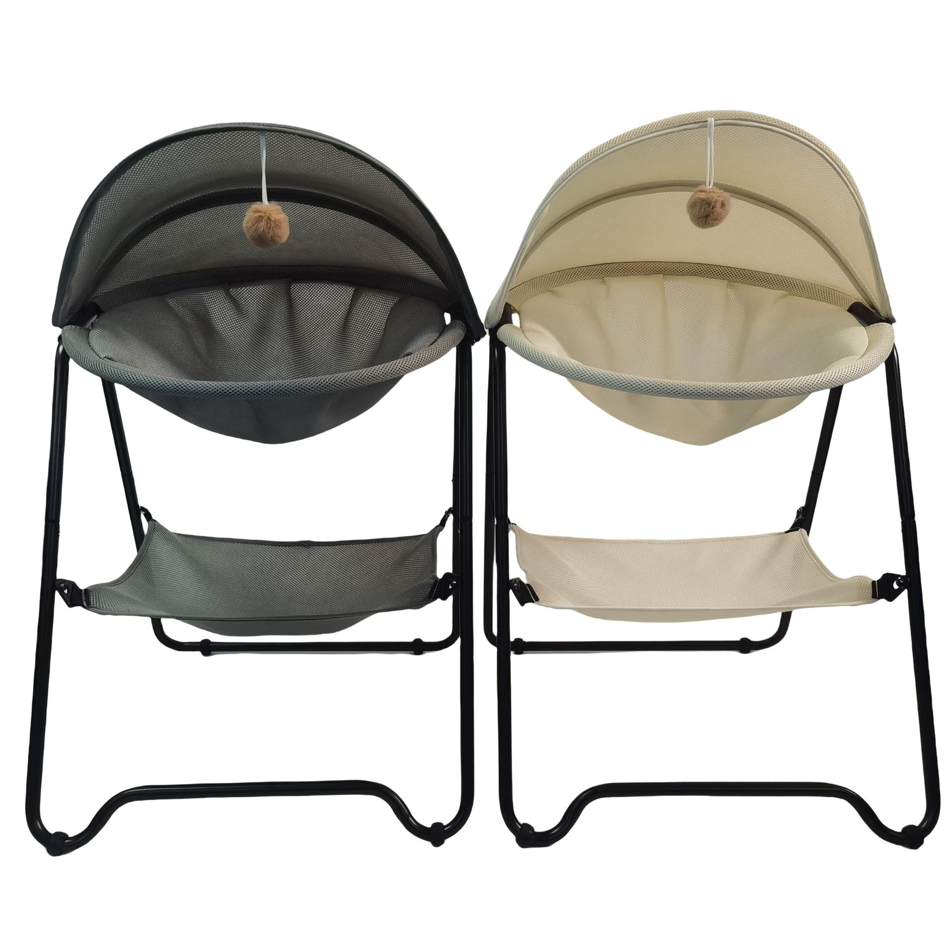 Hot Sale Pet Bed Cat Bunk Bed Summer Cat Hammock 4-Season Universal Double-Layer Breathable Mesh Cat Bed