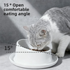 Ceramic Cat Bowl Ant Proof Cat Food Bowl Tilted Neck Protection Anti Tip Pet Bowl For Cats And Dogs