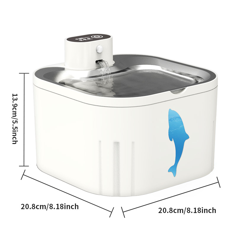 Smart Pet Water Dispenser - 3L Large Capacity, 7-Day Auto Water Supply for Cats