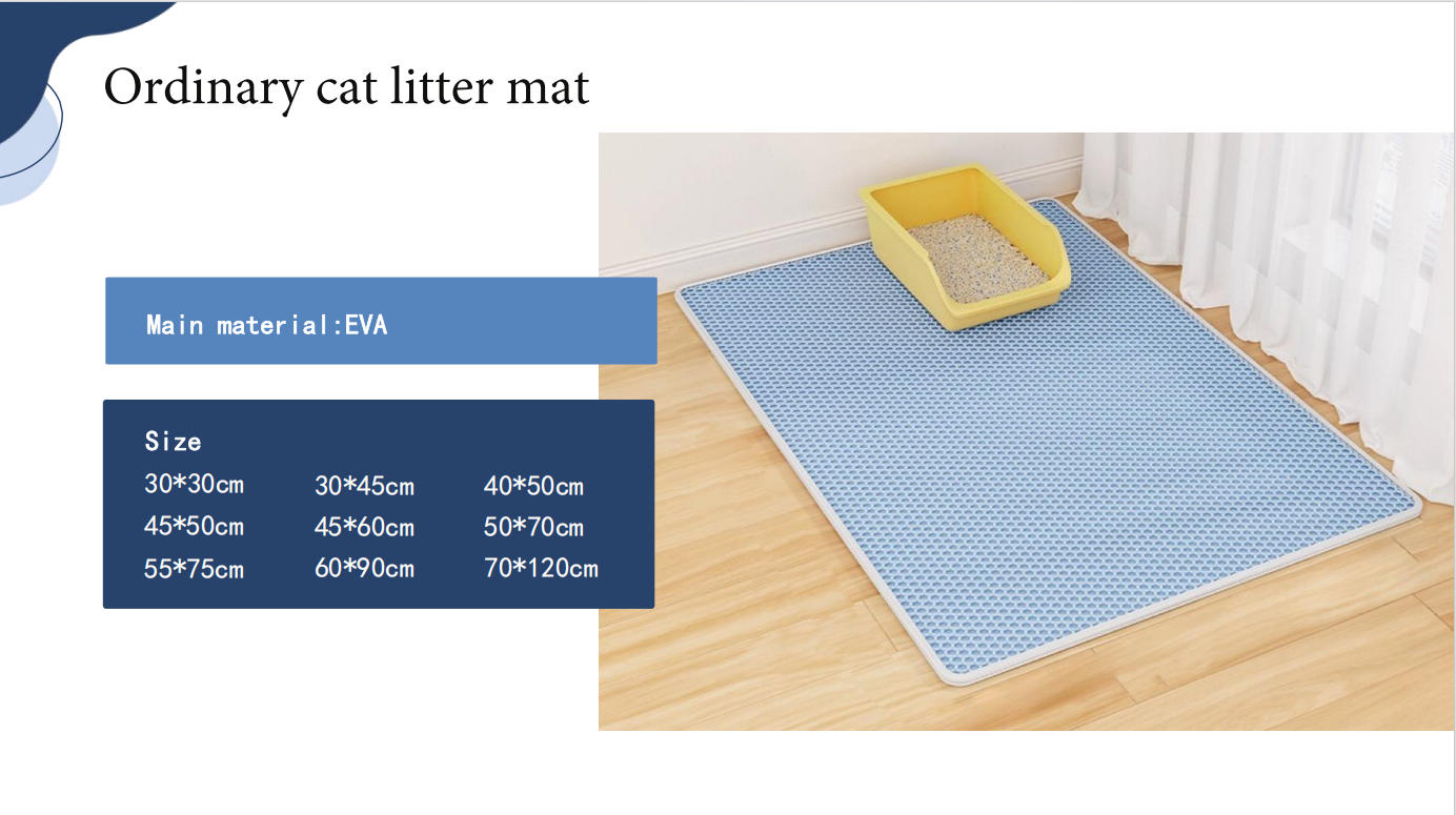 cat litter mat size