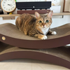 86cm Extra-Long 8-Shaped Cat Scratcher - Corrugated Cardboard Pet Scratching Pad