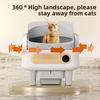 Extra Large Open-Top Smart Cat Litter Box Fully Automatic Self-Cleaning Electric Cat Toilet Litter Scooping Machine