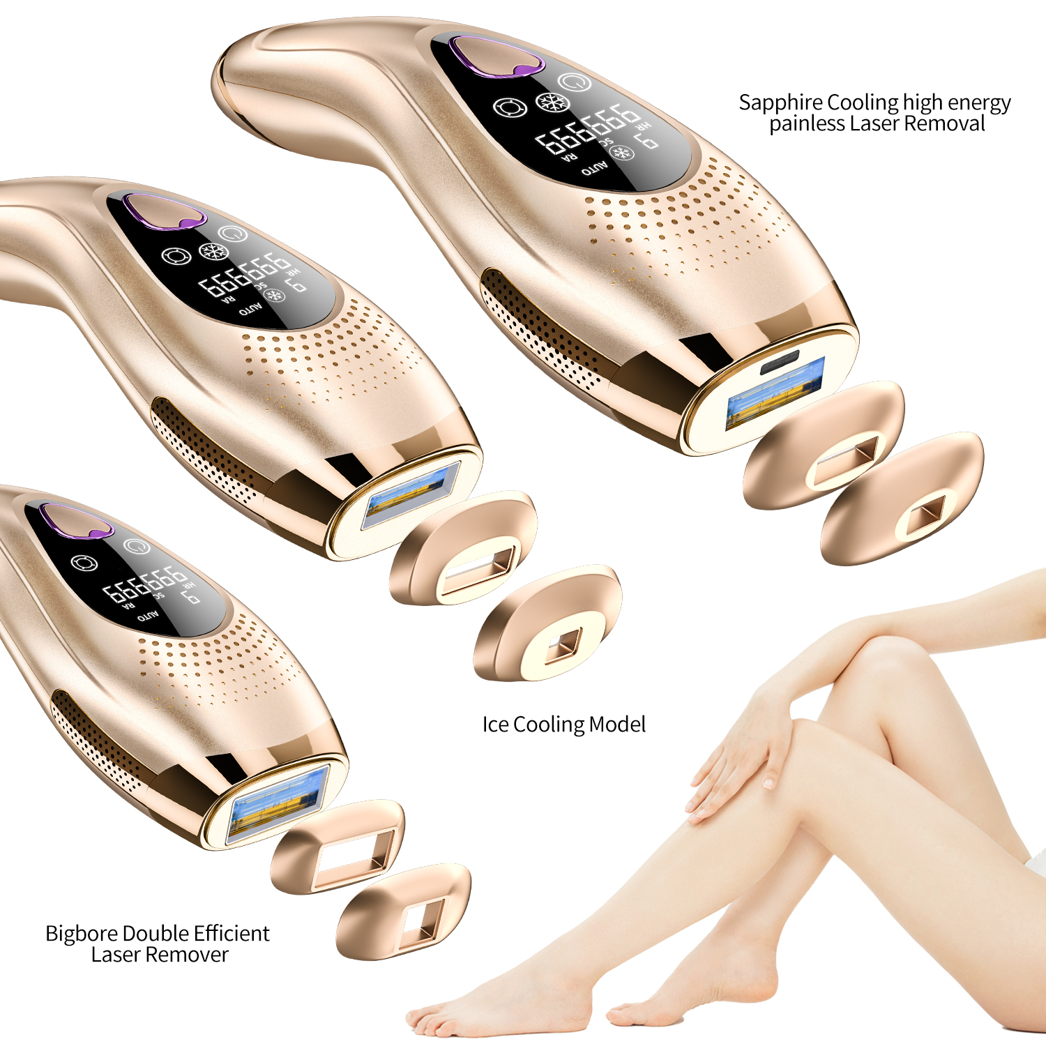 HAN-10 Ice Cooling IPL Hair Removal
