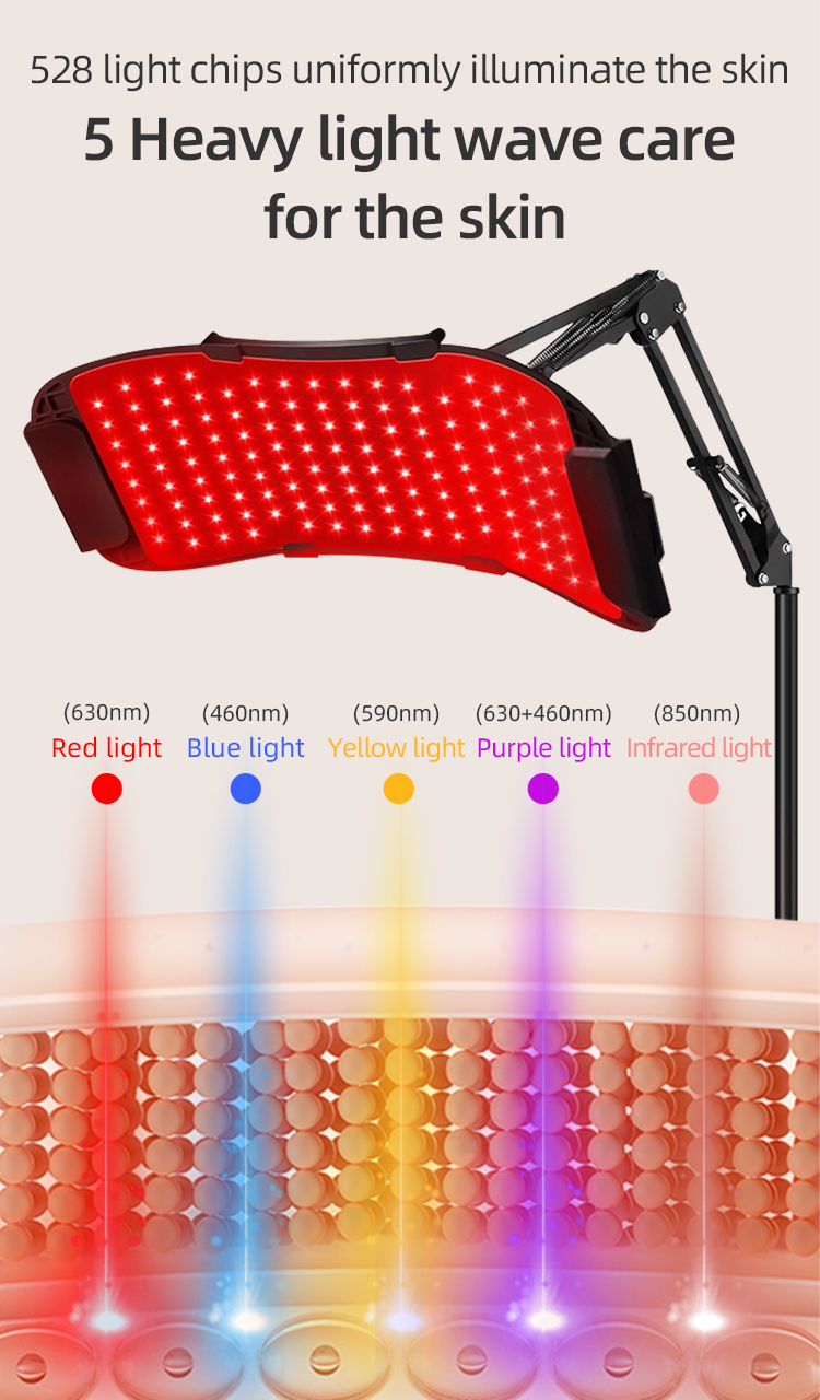 5 Heavy light wave carefor the skin