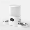New Smart 5L Pet Food Feeder - Triple Lens, Two Bowls Auto Dispenser for Cats