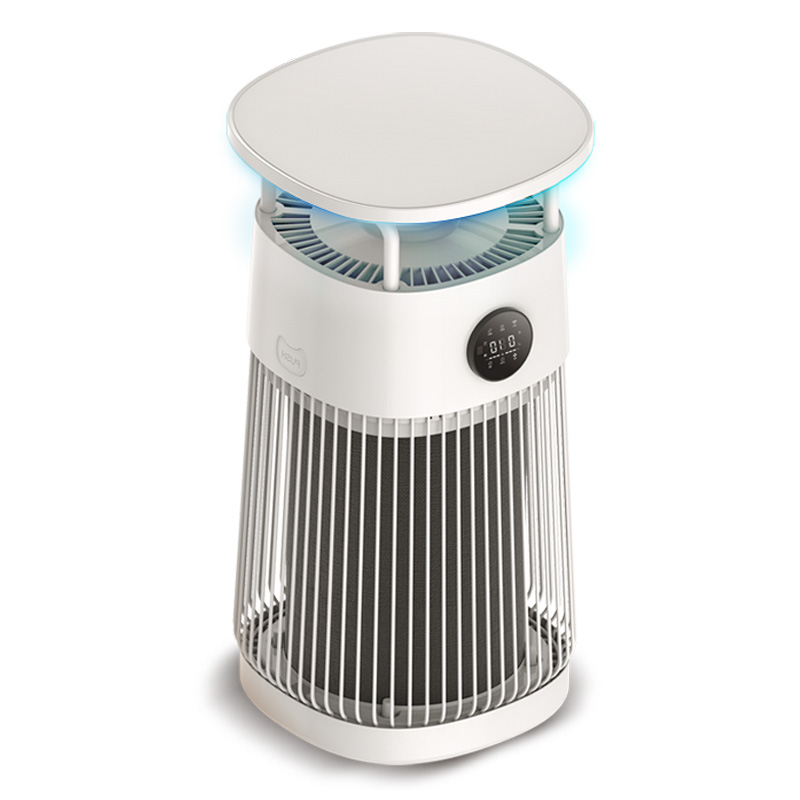 Smart Desktop Air Purifier - UV Sterilization, Formaldehyde/Pet Odor/Hair Removal
