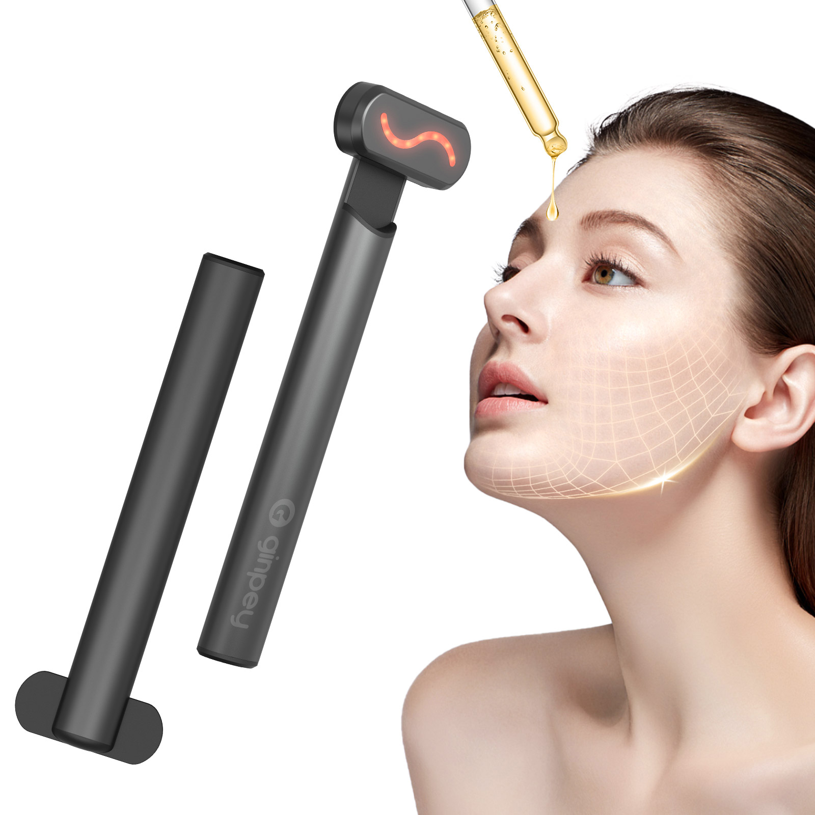 The HAN-07 4 in 1 skin care wand EMS eye massager