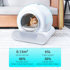 New Curved Smart Cat Toilet Extra Large Fully Automatic Self-Cleaning Cat Litter Box Pet-Specific Bulk
