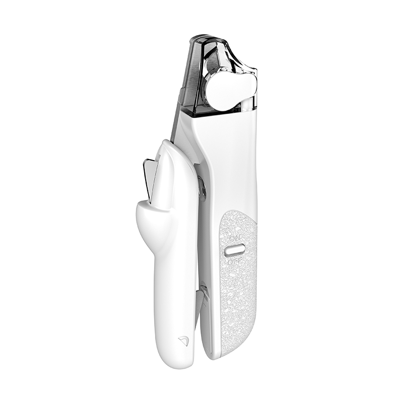 Rechargeable LED Light Cat Nail Clippers Blood Line Visible Beginner Friendly Pet Nail Trimmer Sharp Stainless Steel Dog Claw Cutter Hot Sale