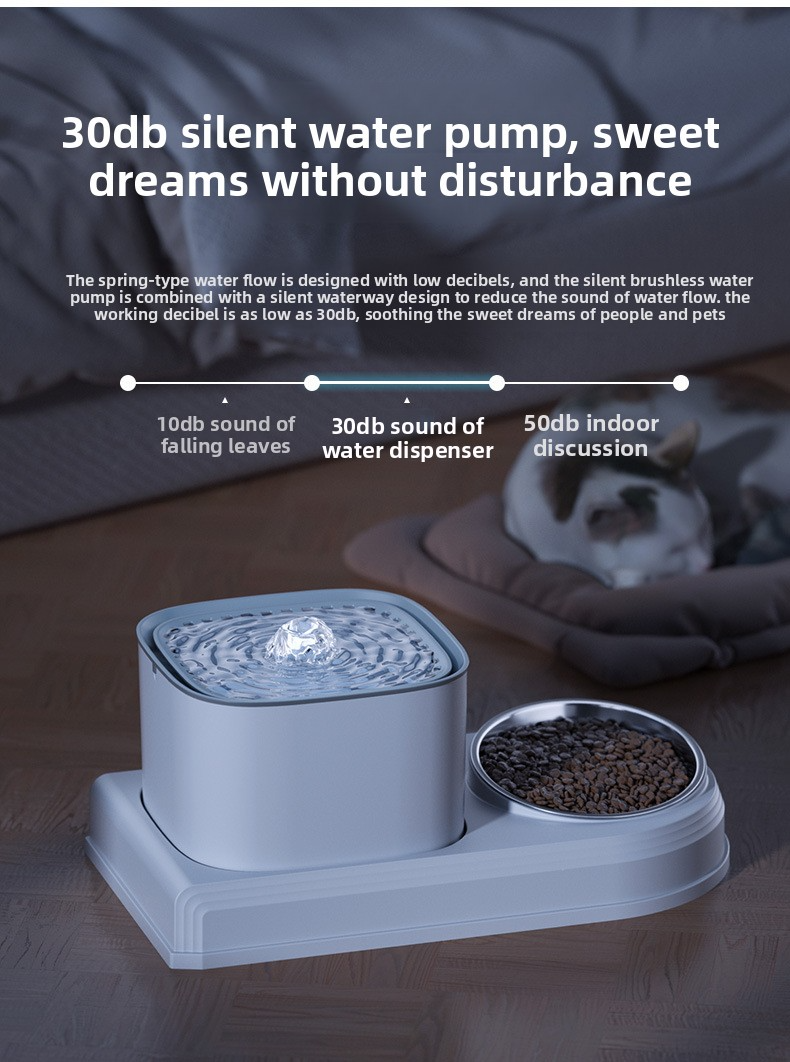 Cat Dog Pet Feeder Water 4