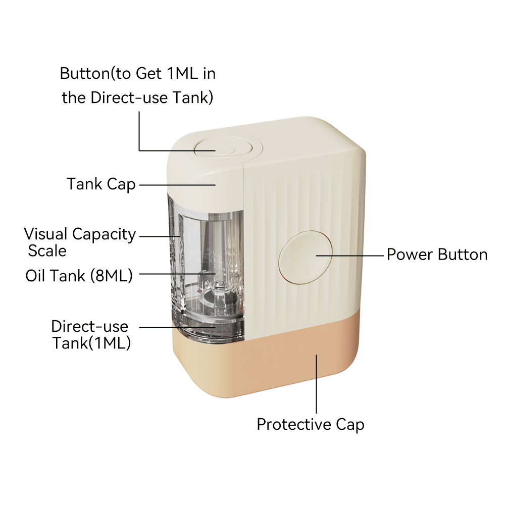 The HAN-07 Vibration Liquid Guide Hair Oil Applicator