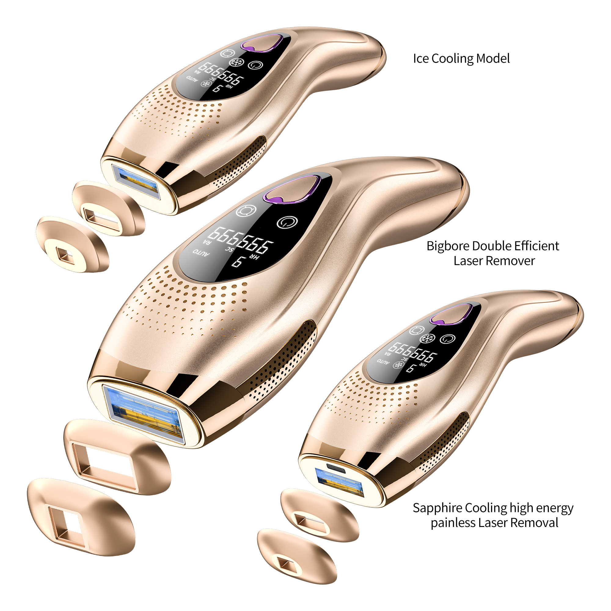HAN-10 Ice Cooling IPL Hair Removal