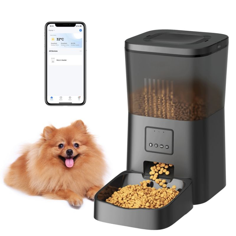 Automatic Dog Cat Feeder - Timer Dry Food Dispenser, Anti-Clog, Dropshipping Bestseller