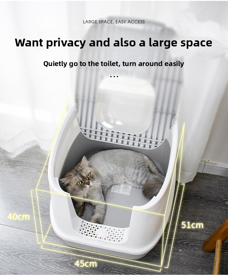 Enclosed Litter Box 1