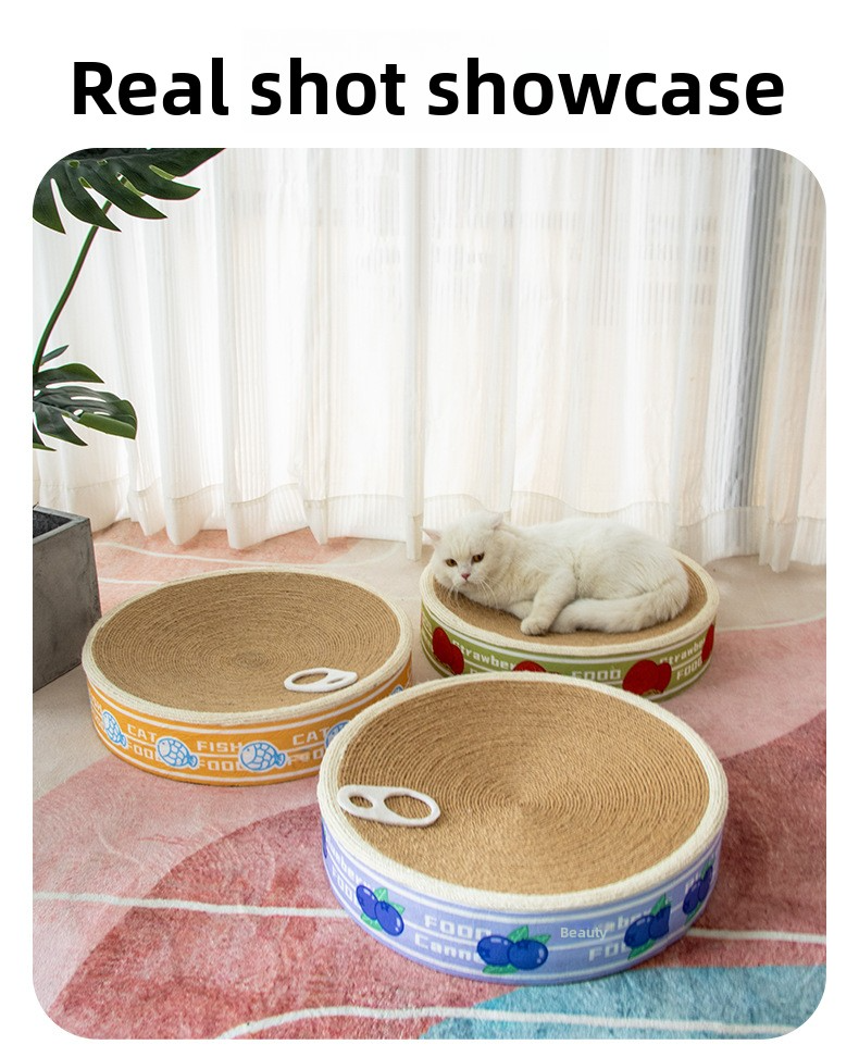 Canned Sisal Cat Bed 4