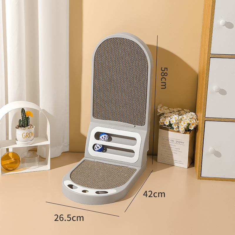 L Shaped Cat Scratcher Thickened No Lint Waist Protective Multi Color Replaceable Pet Supplies Factory Direct