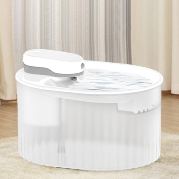 Non Plug In Timed Water Flow Pet Water Fountain Induction Type Circulating Fresh Water Cat Dog Drinker Home Pet Hydration Device Hot Sale