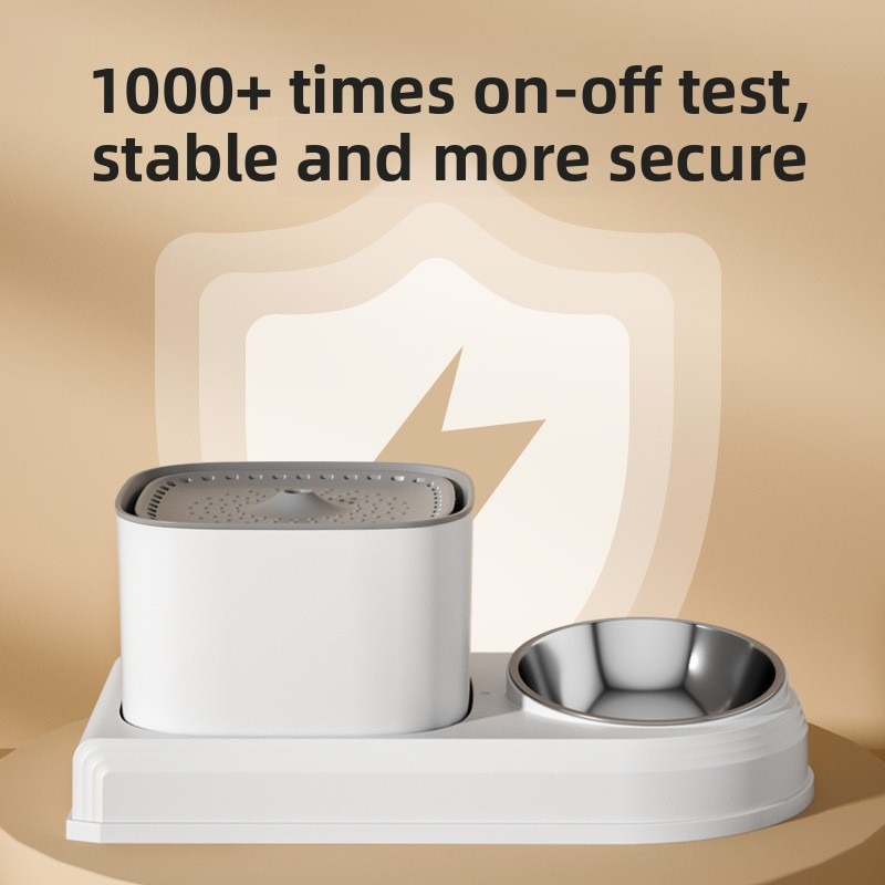 Automatic Pet Feeder And Water Dispenser Integrated Cat Bowl Smart Food Water Bowl For Cats Dogs Pet Supplies