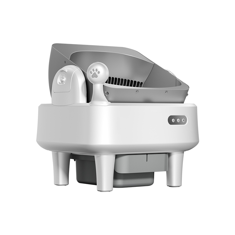 Open Smart Cat Litter Box UV Light Negative Ion APP Control Deodorant Ointment Automatic Sanitize