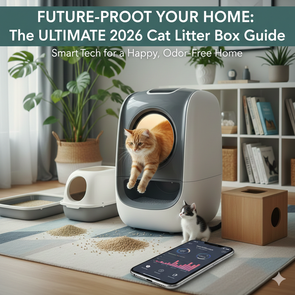 Best Cat Litter Boxes 2026: Expert Guide To Odor-Free & Easy Cleaning