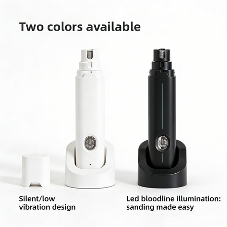 Professional rechargeable pet claw trimmer for large dogs