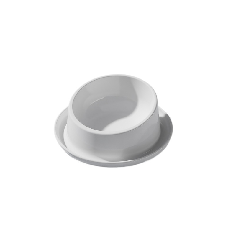 Ceramic Cat Bowl Ant Proof Cat Food Bowl Tilted Neck Protection Anti Tip Pet Bowl For Cats And Dogs