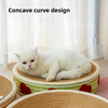 Canned Sisal Cat Bed Integrated with Cat Scratcher Large-Size Cat Toy for Claw Grinding No-Shedding Cat Claw Bed