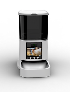 5L Smart Pet Feeder - Timed Remote Feeding, 2-Way Video Voice for Cats/Dogs