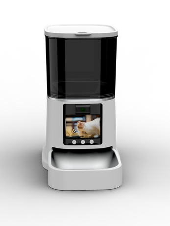 5L Smart Pet Feeder - Timed Remote Feeding, 2-Way Video Voice for Cats/Dogs