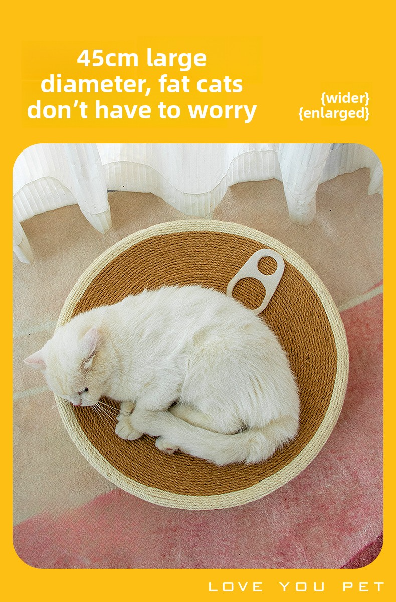 Canned Sisal Cat Bed 2