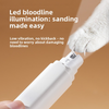 New Electric Pet Nail Grinder With Light USB Rechargeable Trimmer Clipper For Cats Dogs Grooming Care