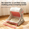 Semi Automatic Self Cleaning Cat Litter Box Factory Direct Large Size Semi Enclosed