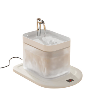Cat Thermostatic Heated Water Fountain - Automatic Circulating Flowing Water, Pet Water Bowl