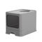 Enclosed Cat Litter Box - Odor Control, Top-Entry Pet Litter Pan with Ventilation