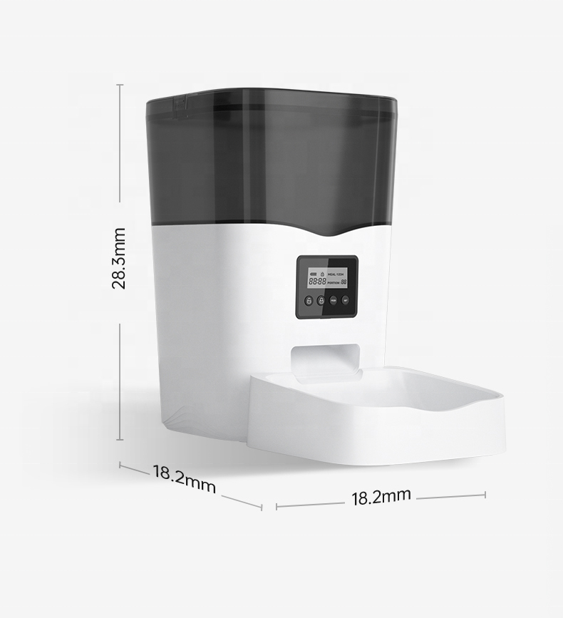 Smart WiFi Pet Food Feeder - App Remote Control Programmable for Cats & Dogs