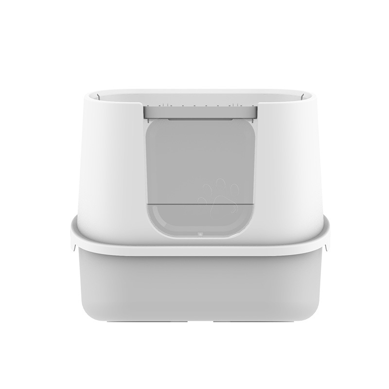 Fully Enclosed Extra Large Cat Litter Box Easy To Clean Deodorant Detachable Wholesale With Litter Scoop
