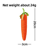 Rope Carrot Cat Toys - Durable Chew Scratch Toys for Self-Entertainment
