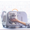 High Appearance Level Cat Bag Outdoor Portable Large Capacity Handheld Cat Capsule Cage Crossbody Pet Bag For Small Dogs And Cats