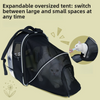 Portable Tea Color Panel Cat Bag Pet Outdoor Breathable Space Capsule Double Shoulder Large Capacity Pet Bag