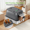 Automatic Smart Cat Litter Box Fully Enclosed Extra Large Anti-Splashing Electric Cat Toilet Auto Cleaning